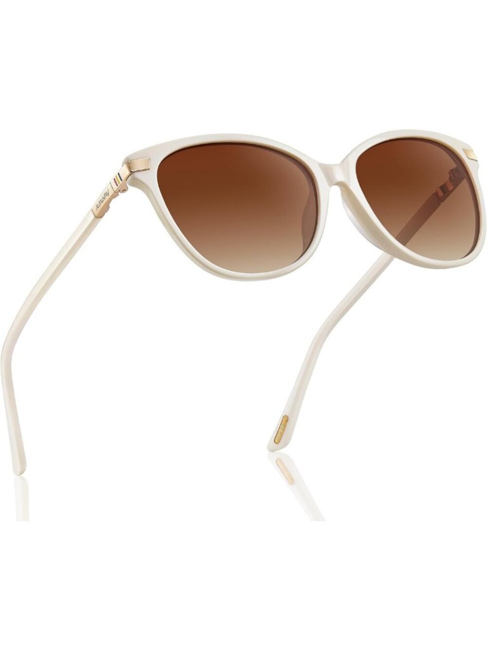 Vintage Cat Eye Polarized Women's Sunglasses with Anti-Reflective Lenses